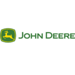 A black background with the john deere logo.